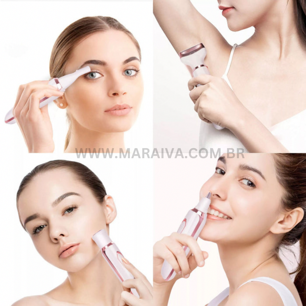 Depilador Indolor 4 em 1 - DivaGlow™ + [BRINDE EXCLUSIVO]